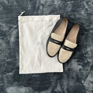 Jamie Haller - Penny Loafer / Black and White - size 40